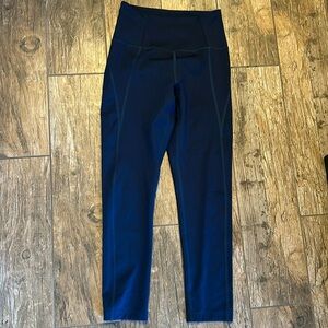 Girlfriend Collective Crop Leggings navy blue Xsmall